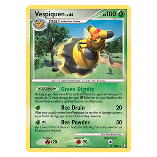 Pokemon - Diamond And Pearl Stormfront - Vespiquen - 31/100