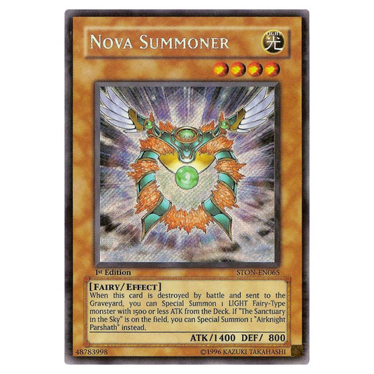 Yu-Gi-Oh! - Strike of Neos - Nova Summoner (Secret Rare) STON-EN065