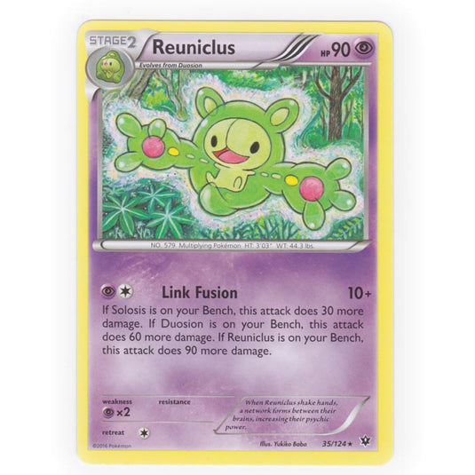 Pokemon - XY - Fates Collide - Reuniclus - 35/124
