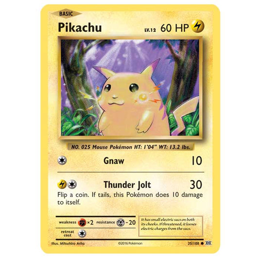Pokemon - XY Evolutions - Pikachu - 35/108