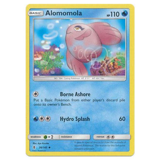 Pokemon - Sun & Moon - Guardians Rising - Alomomola - 36/145