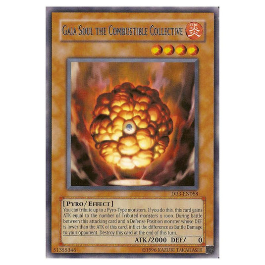 Yu-Gi-Oh! - Dark Revelation Volume 3 - Gaia Soul the Combustible Collective (Rare) DR3-EN088