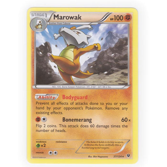 Pokemon - XY - Fates Collide - Marowak - 37/124