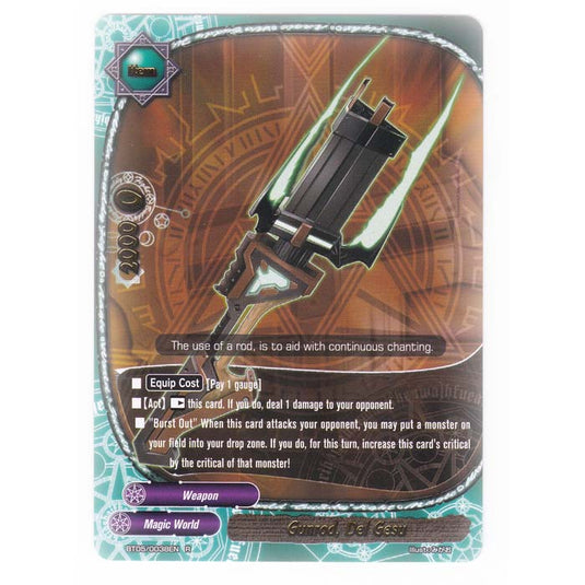 Future Card Buddyfight - Break To The Future - Gunrod Del Gesu - 38/135
