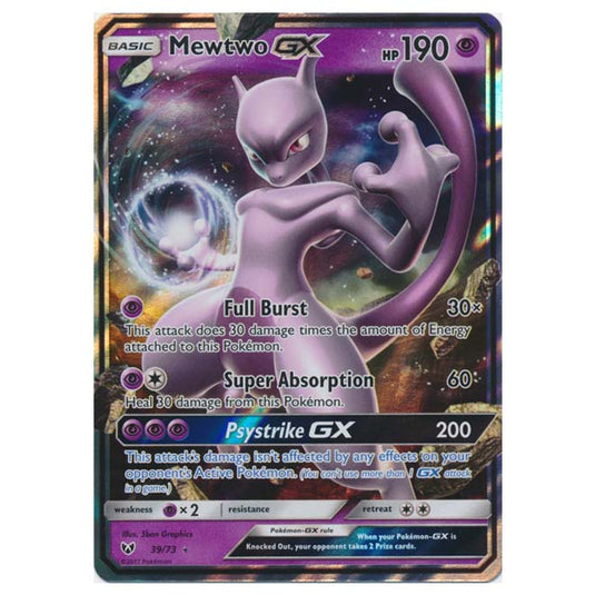 Pokemon - Shining Legends - Mewtwo GX - 39/73