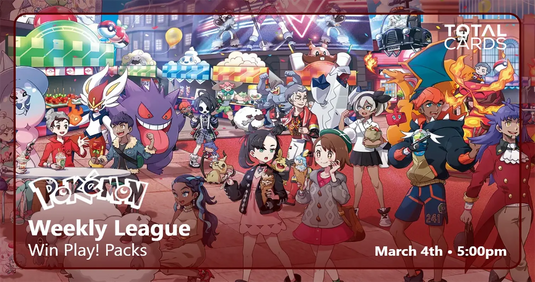 Pokémon - Kids League - Wednesday 5pm (04/03/26)