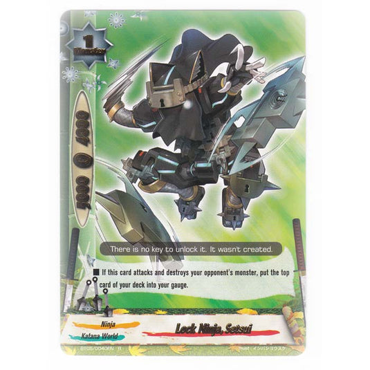 Future Card Buddyfight - Break To The Future - Lock Ninja Setsui - 40/135