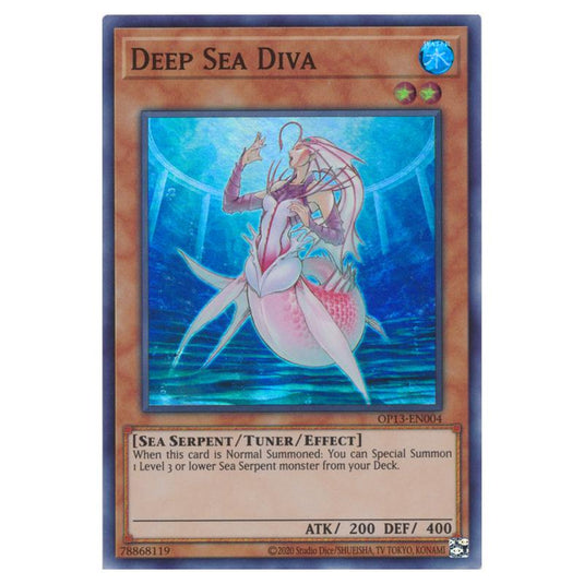 Yu-Gi-Oh! - OTS Tournament Pack 13 - Deep Sea Diva (Super Rare) OP13-EN004