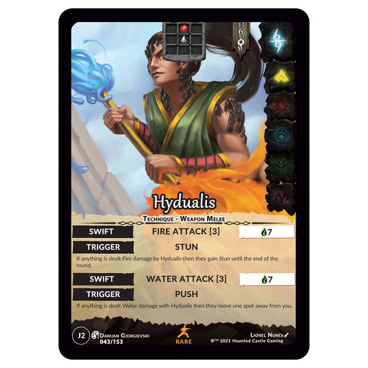 Genesis Battle of Champions - Welcome to Jaelara - Hydualis (Rare) J2043