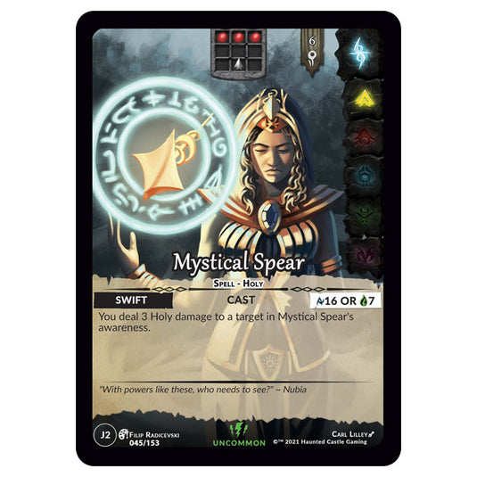 Genesis Battle of Champions - Welcome to Jaelara - Mystical Spear (Uncommon) J2045