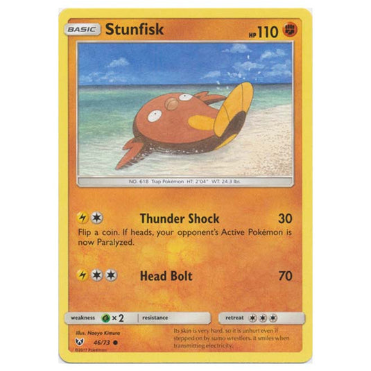 Pokemon - Shining Legends - Stunfisk - 46/73