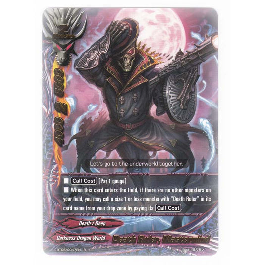 Future Card Buddyfight - Break To The Future - Death Ruler Mastermind - 47/135