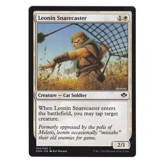 Magic the Gathering - Speed VS Cunning - Leonin Snarecaster - 4/82