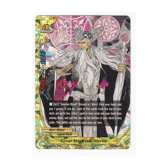 Future Card Buddyfight - Darkness Fable - Great Magician Merlin - 4/105