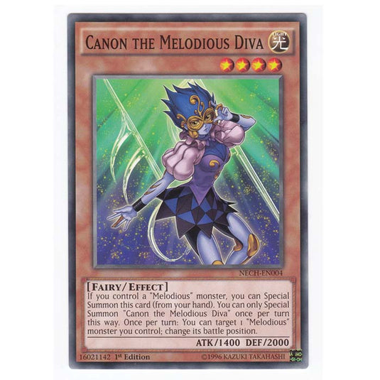 Yu-Gi-Oh! - The New Challengers - Canon the Melodious Diva - 4/99