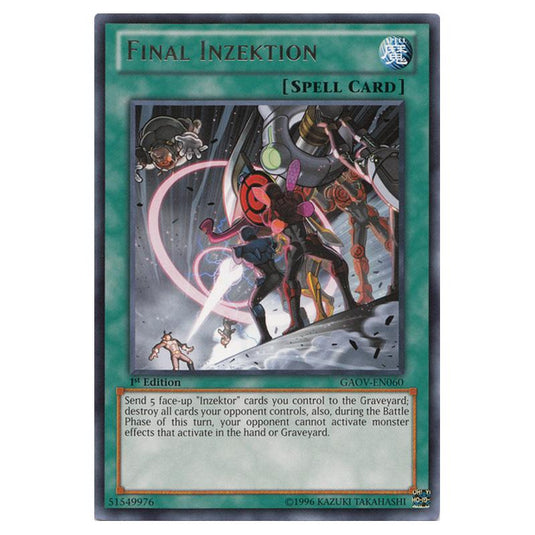 Yu-Gi-Oh! - Galactic Overlord - Final Inzektion (Rare) GAOV-EN060