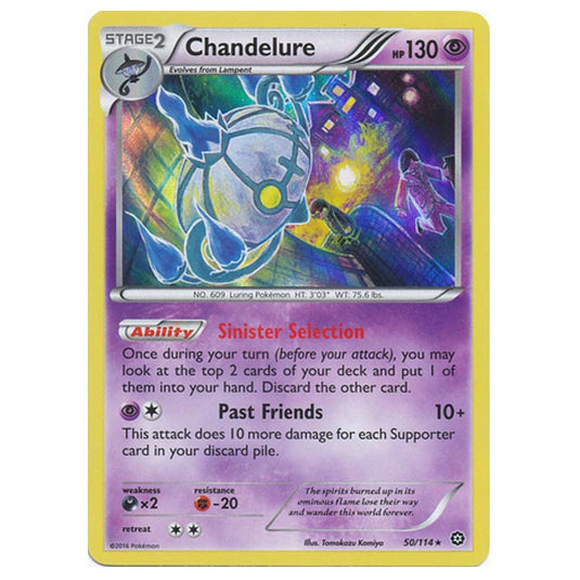 Pokemon - XY - Steam Siege - Chandelure - 50/114