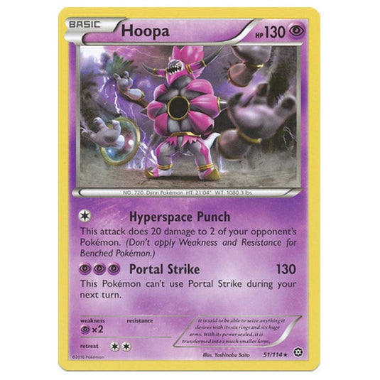 Pokemon - XY - Steam Siege - Hoopa - 51/114
