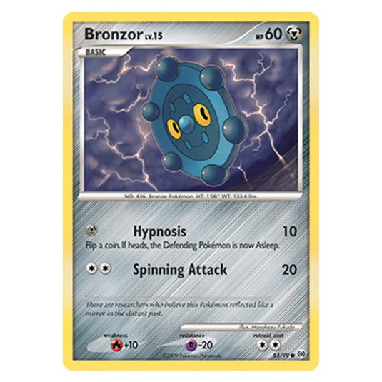 Pokemon - Platinum Arceus - Bronzor - 54/99