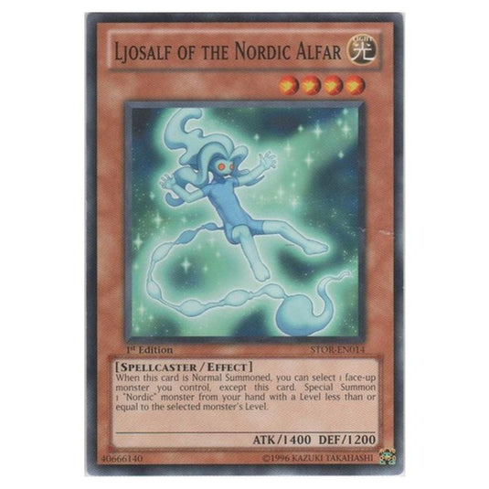 Yu-Gi-Oh! - Storm of Ragnarok - Ljosalf of the Nordic Alfar (Common) STOR-EN014