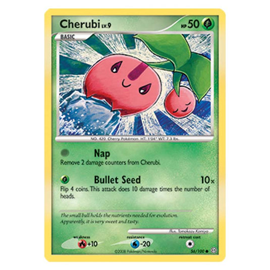 Pokemon - Diamond And Pearl Stormfront - Cherubi - 56/100