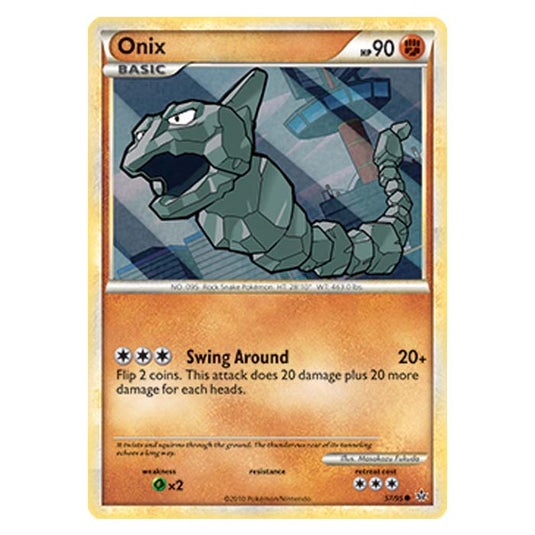 Pokemon - HGSS - Unleashed - Onix 57/95