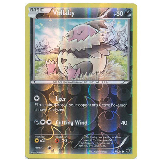 Pokemon - XY - Fates Collide (Reverse Holo) - Vullaby - 57/124