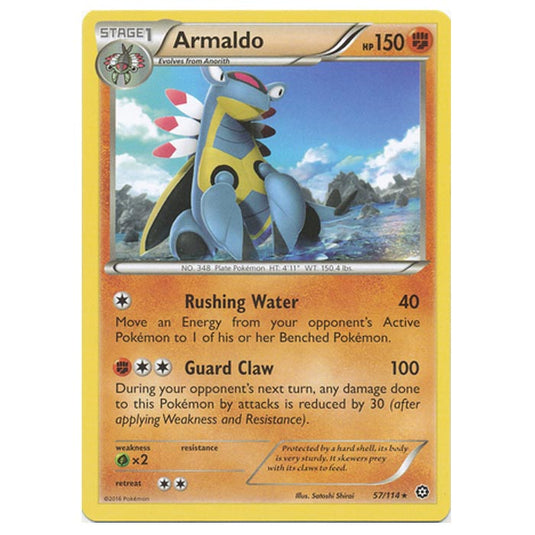 Pokemon - XY - Steam Siege - Armaldo - 57/114