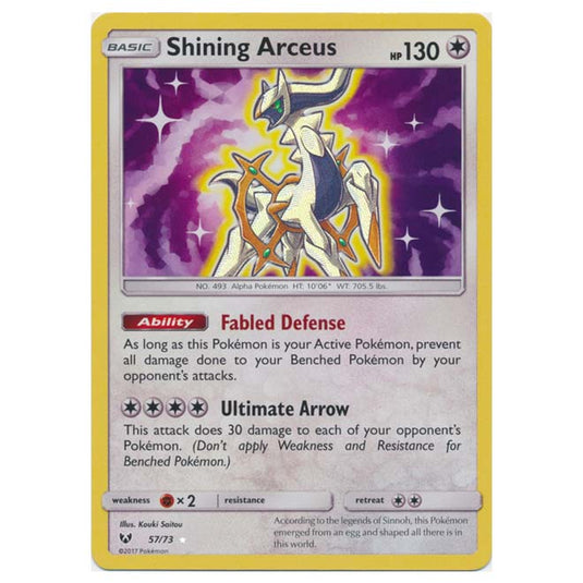 Pokemon - Shining Legends - Shining Arceus - 57/73