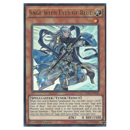 Yu-Gi-Oh! - Shining Victories - Sage with Eyes of Blue (Ultra Rare) SHVI-EN020