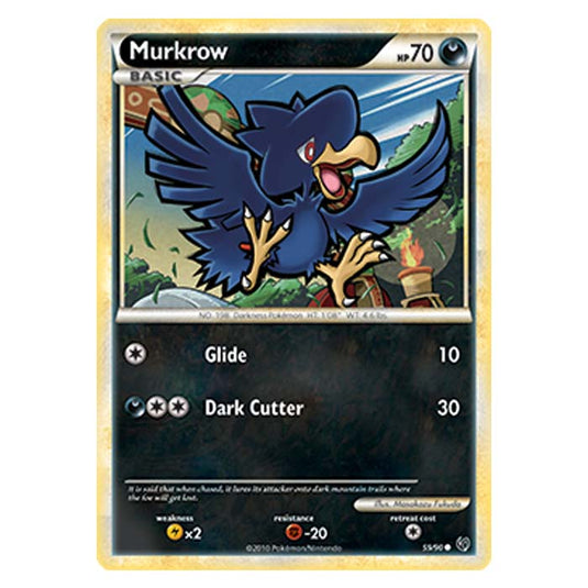 Pokemon - HGSS Undaunted - Murkrow - 59/90