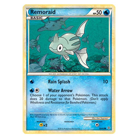 Pokemon - HGSS - Unleashed - Remoraid 59/95