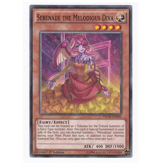 Yu-Gi-Oh! - The New Challengers - Serenade the Melodious Diva - 5/99