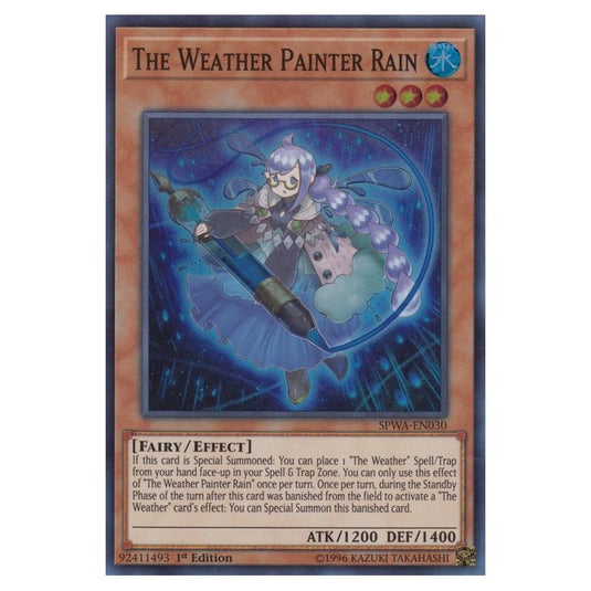 Yu-Gi-Oh! - Spirit Warriors - The Weather Painter Rain (Super Rare) SPWA-EN030