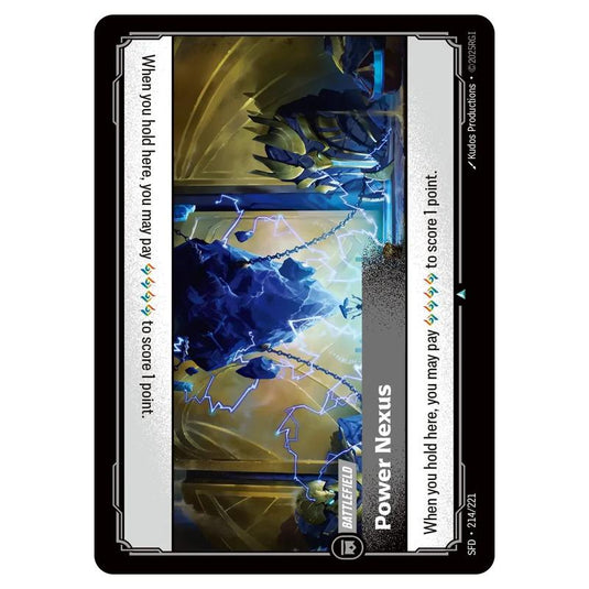Riftbound: League of Legends TCG - Spiritforged - Power Nexus - 214/221