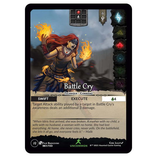 Genesis Battle of Champions - Welcome to Jaelara - Battle Cry (Uncommon) J2061