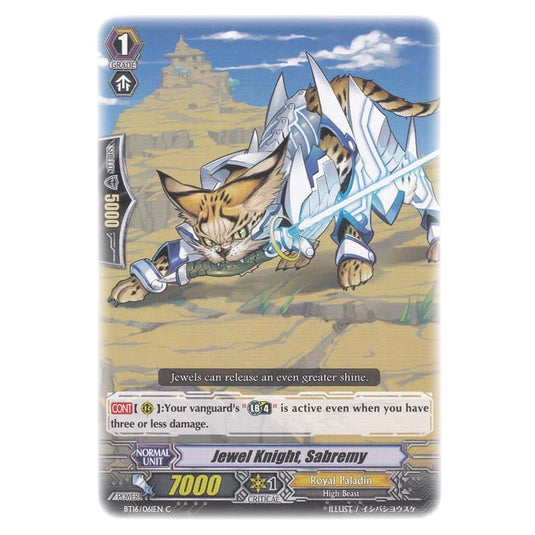 CFV - Legion Of Dragons & Blades - Jewel Knight Sabremy - 61/144