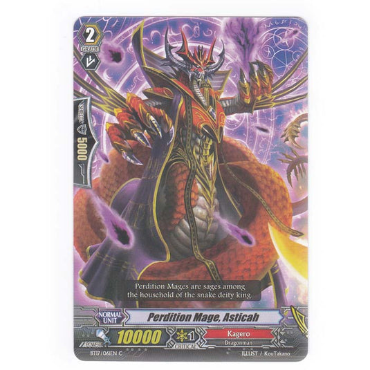 CFV - Blazing Perdition - Perdition Mage Astica - 61/144