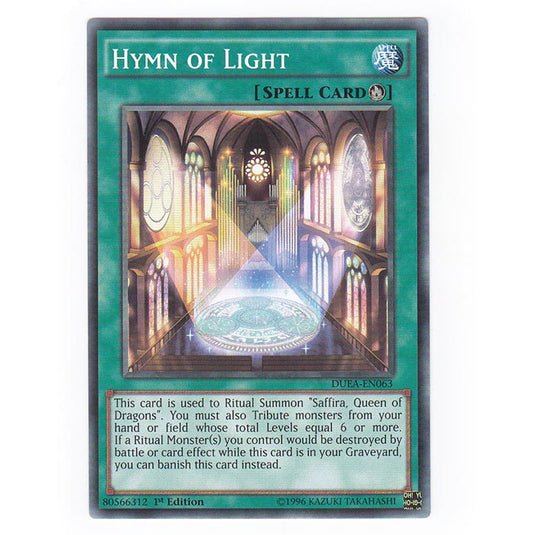 Yu-Gi-Oh! - Duelist Alliance - Hymn of Light - 63/99