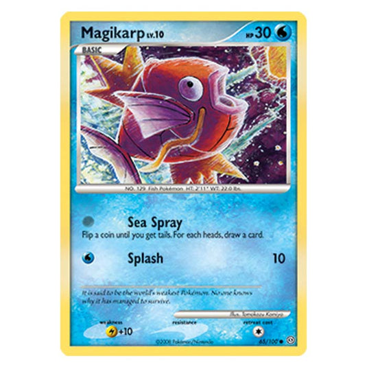 Pokemon - Diamond And Pearl Stormfront - Magikarp - 65/100