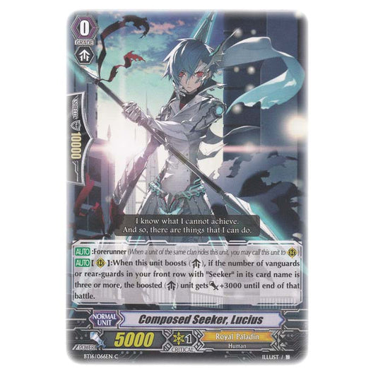 CFV - Legion Of Dragons & Blades - Composed Seeker Lucius - 66/144