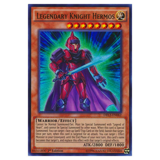 Yu-Gi-Oh! - Dragons of Legend - Unleashed - Legendary Knight Hermos (Ultra Rare) DRL3-EN062
