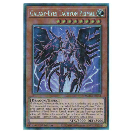 Yu-Gi-Oh! - Maze of the Master - Galaxy-Eyes Tachyon Primal (Collector's Rare) MZTM-EN011