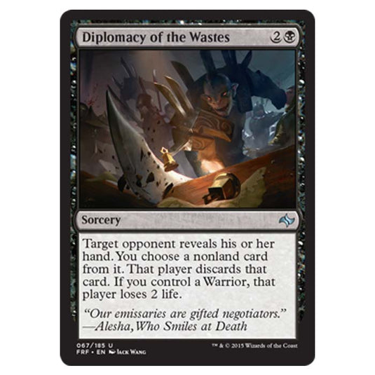 Magic the Gathering - Fate Reforged - Diplomacy of the Wastes - 67/185