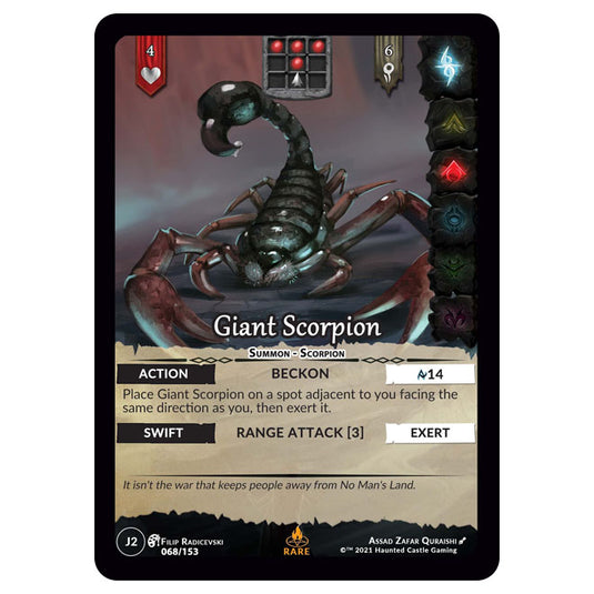 Genesis Battle of Champions - Welcome to Jaelara - Giant Scorpion (Rare) J2068