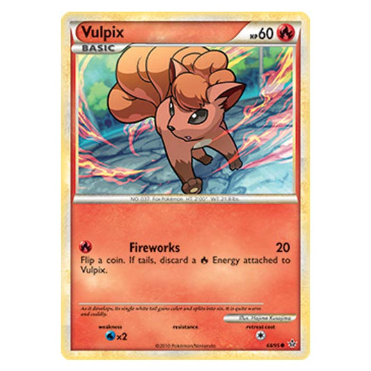 Pokemon - HGSS - Unleashed - Vulpix 68/95