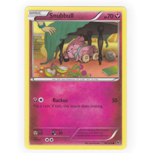 Pokemon - XY - Fates Collide - Snubbull - 68/124
