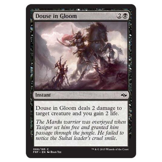 Magic the Gathering - Fate Reforged - Douse in Gloom - 68/185