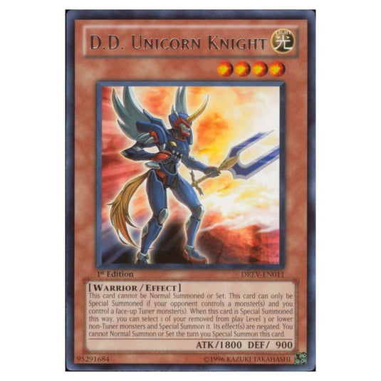 Yu-Gi-Oh! - Duelist Revolution - D.D. Unicorn Knight (Rare) DREV-EN011