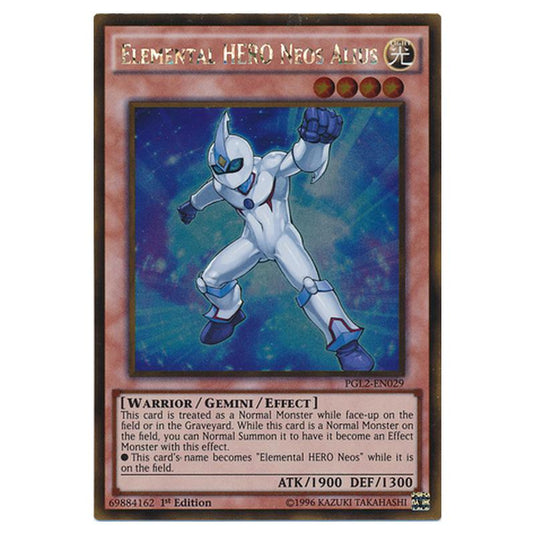 Yu-Gi-Oh! - Premium Gold - Return of the Bling - Elemental HERO Neos Alius (Gold Rare) PGL2-EN029